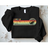 Retro Zeppelin 70s 80s Dirigible Sweatshirt