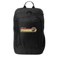 Retro Zeppelin 70s 80s Dirigible City Backpack
