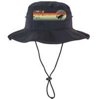 Retro Zeppelin 70s 80s Dirigible Bucket Hat