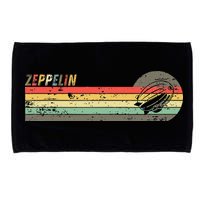 Retro Zeppelin 70s 80s Dirigible Microfiber Hand Towel