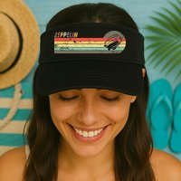 Retro Zeppelin 70s 80s Dirigible Visor