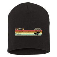 Retro Zeppelin 70s 80s Dirigible Short Acrylic Beanie