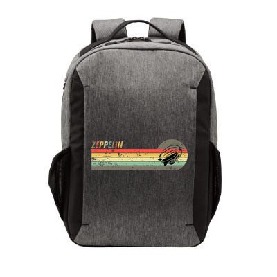 Retro Zeppelin 70s 80s Dirigible Vector Backpack