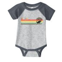 Retro Zeppelin 70s 80s Dirigible Infant Baby Jersey Bodysuit