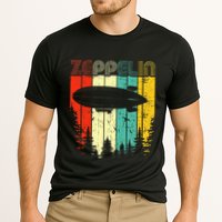 Retro Zeppelin 70s 80s Dirigible Airship Zepelin Zepplin Performance Shirt