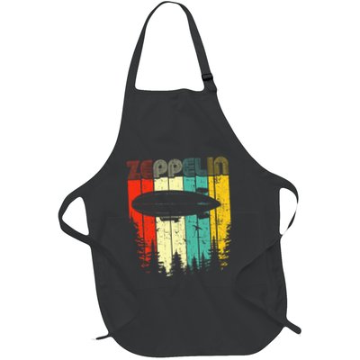 Retro Zeppelin 70s 80s Dirigible Airship Zepelin Zepplin Apron