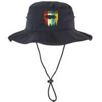 Retro Zeppelin 70s 80s Dirigible Airship Zepelin Zepplin Bucket Hat