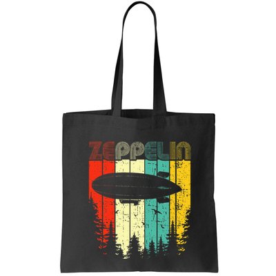 Retro Zeppelin 70s 80s Dirigible Airship Zepelin Zepplin Bag
