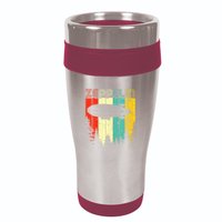 Retro Zeppelin 70s 80s Dirigible Airship Zepelin Zepplin 16oz Travel Tumbler