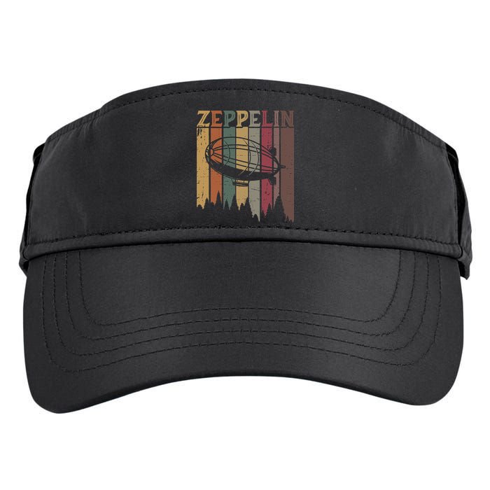 Retro Zeppelin 70s 80s Dirigible Airship Zepelin Zepplin Adult Drive Performance Visor