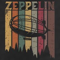 Retro Zeppelin 70s 80s Dirigible Airship Zepelin Zepplin Adult Drive Performance Visor