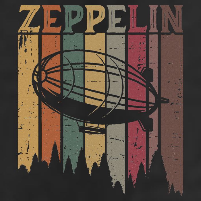 Retro Zeppelin 70s 80s Dirigible Airship Zepelin Zepplin Adult Drive Performance Visor
