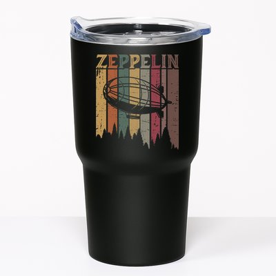 Retro Zeppelin 70s 80s Dirigible Airship Zepelin Zepplin Tumbler