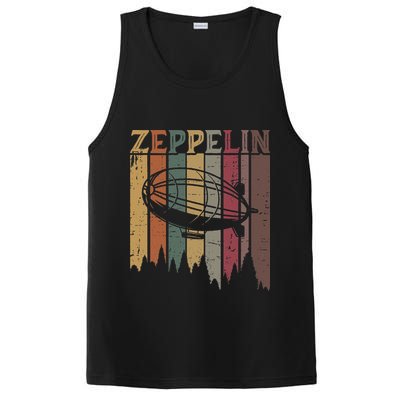 Retro Zeppelin 70s 80s Dirigible Airship Zepelin Zepplin PosiCharge Competitor Tank
