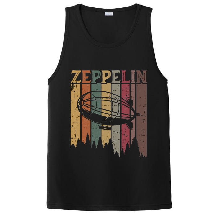 Retro Zeppelin 70s 80s Dirigible Airship Zepelin Zepplin PosiCharge Competitor Tank