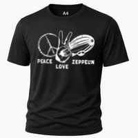 Retro Zeppelin 70s 80s Dirigible Airship Zepelin Zepplin Performance Shirt