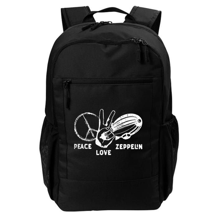Retro Zeppelin 70s 80s Dirigible Airship Zepelin Zepplin Backpack