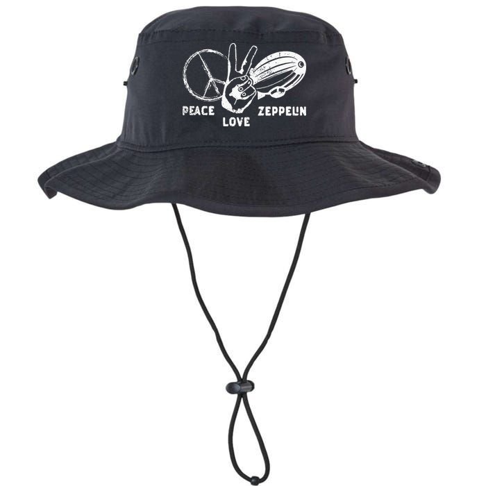 Retro Zeppelin 70s 80s Dirigible Airship Zepelin Zepplin Bucket Hat