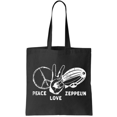 Retro Zeppelin 70s 80s Dirigible Airship Zepelin Zepplin Bag