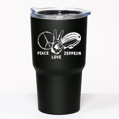 Retro Zeppelin 70s 80s Dirigible Airship Zepelin Zepplin Tumbler