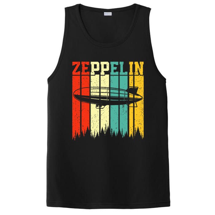 Retro Zeppelin 70s 80s Dirigible Airship Zepelin Zepplin PosiCharge Competitor Tank