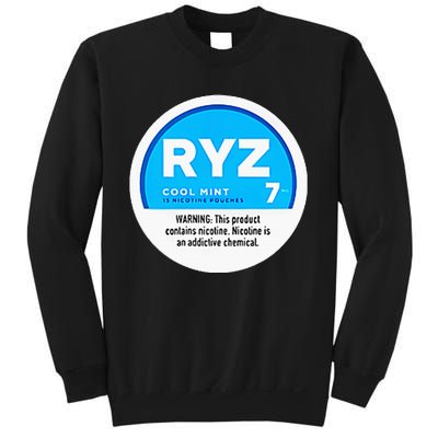 Ryz Zyn Blue Rizzberry To Rizz Packets Sweatshirt