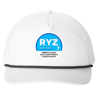 Ryz Zyn Blue Rizzberry To Rizz Packets Snapback Five-Panel Rope Hat