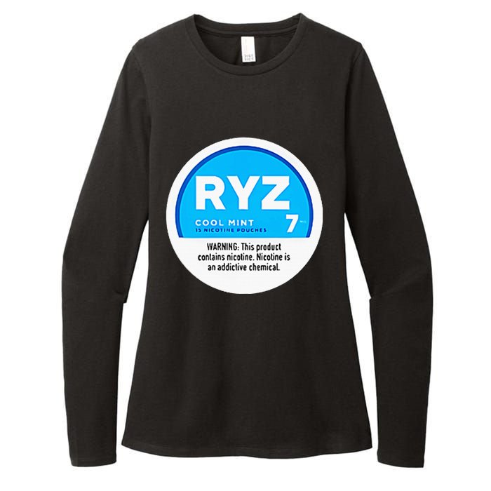 Ryz Zyn Blue Rizzberry To Rizz Packets Womens CVC Long Sleeve Shirt