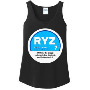 Ryz Zyn Blue Rizzberry To Rizz Packets Ladies Essential Tank