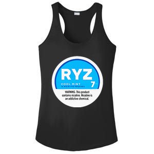 Ryz Zyn Blue Rizzberry To Rizz Packets Ladies PosiCharge Competitor Racerback Tank