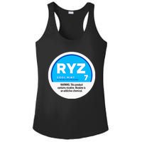 Ryz Zyn Blue Rizzberry To Rizz Packets Ladies PosiCharge Competitor Racerback Tank