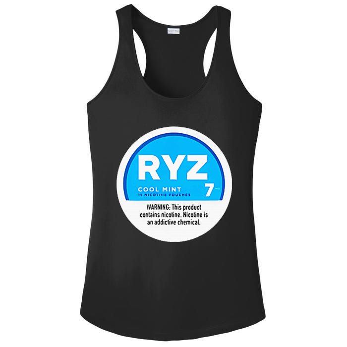 Ryz Zyn Blue Rizzberry To Rizz Packets Ladies PosiCharge Competitor Racerback Tank