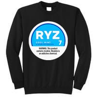 Ryz Zyn Blue Rizzberry To Rizz Packets Tall Sweatshirt