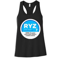 Ryz Zyn Blue Rizzberry To Rizz Packets Women's Racerback Tank