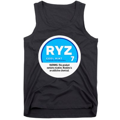 Ryz Zyn Blue Rizzberry To Rizz Packets Tank Top