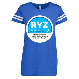 Ryz Zyn Blue Rizzberry To Rizz Packets Enza Ladies Jersey Football T-Shirt