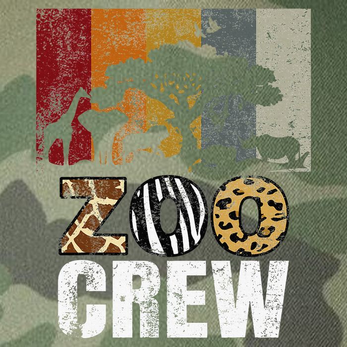 Retro Zoo Crew Safari Wildlife Family Zoo Day Trip Matching Legacy Tie Dye Trucker Hat
