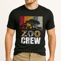 Retro Zoo Crew Safari Wildlife Family Zoo Day Trip Matching Performance Shirt