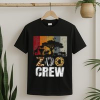 Retro Zoo Crew Safari Wildlife Family Zoo Day Trip Matching T-Shirt
