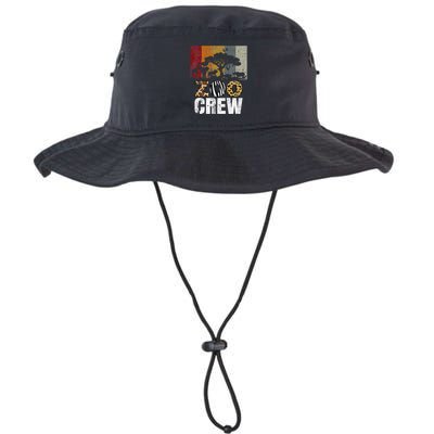 Retro Zoo Crew Safari Wildlife Family Zoo Day Trip Matching Bucket Hat
