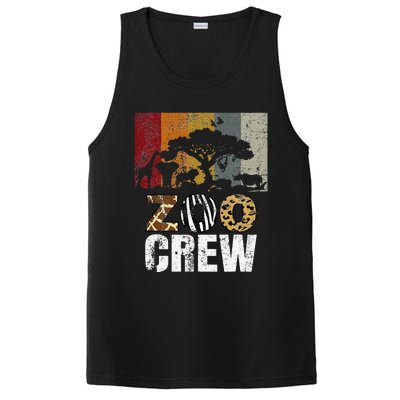 Retro Zoo Crew Safari Wildlife Family Zoo Day Trip Matching PosiCharge Competitor Tank