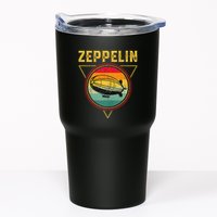Retro Zeppelin Funny Dirigible Blimp Airship 70s 80s Tumbler