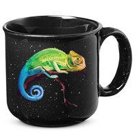 Reptile Zoo Keeper Gift Idea Lizard Safari Chameleon 15oz Campfire Ceramic Mug