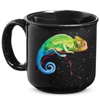 Reptile Zoo Keeper Gift Idea Lizard Safari Chameleon 15oz Campfire Ceramic Mug