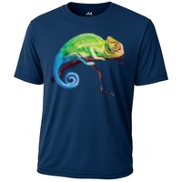 Reptile Zoo Keeper Gift Idea Lizard Safari Chameleon Performance Shirt