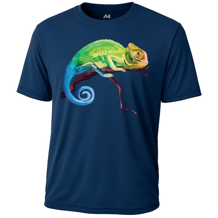 Reptile Zoo Keeper Gift Idea Lizard Safari Chameleon Performance Shirt