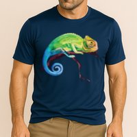 Reptile Zoo Keeper Gift Idea Lizard Safari Chameleon Performance Shirt
