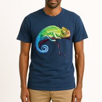 Reptile Zoo Keeper Gift Idea Lizard Safari Chameleon Tall T-Shirt