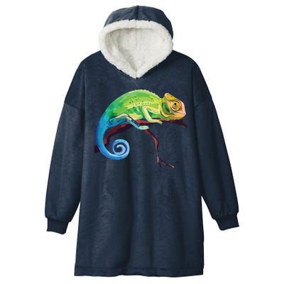 Reptile Zoo Keeper Gift Idea Lizard Safari Chameleon Hooded Wearable Blanket