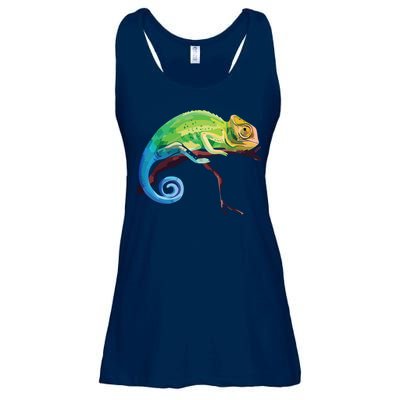Reptile Zoo Keeper Gift Idea Lizard Safari Chameleon Ladies Essential Flowy Tank